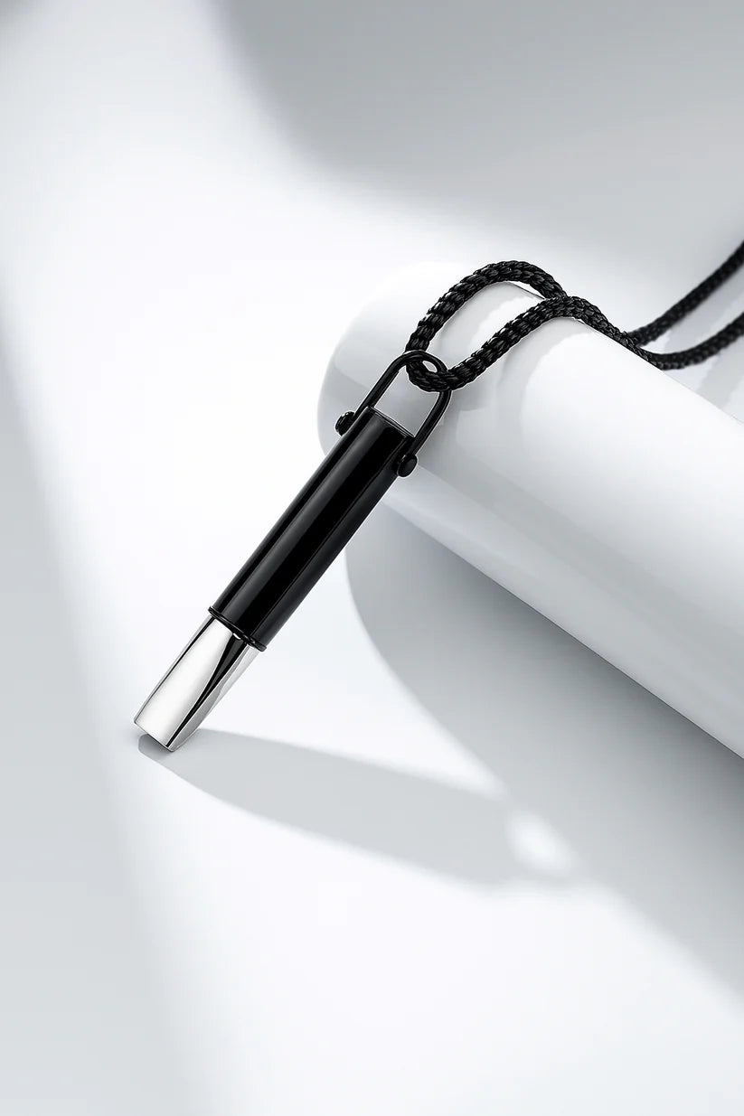 Breathing Necklace with Cotton Core