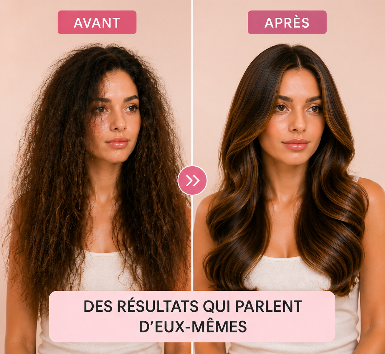 Brosse Wavy Beloria™ – Ondulations naturelles sans effort