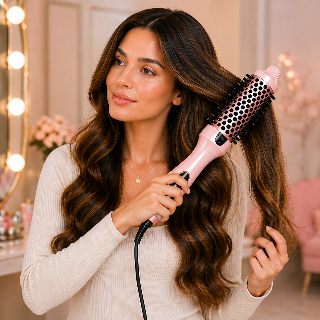 Brosse Wavy Beloria™ – Ondulations naturelles sans effort