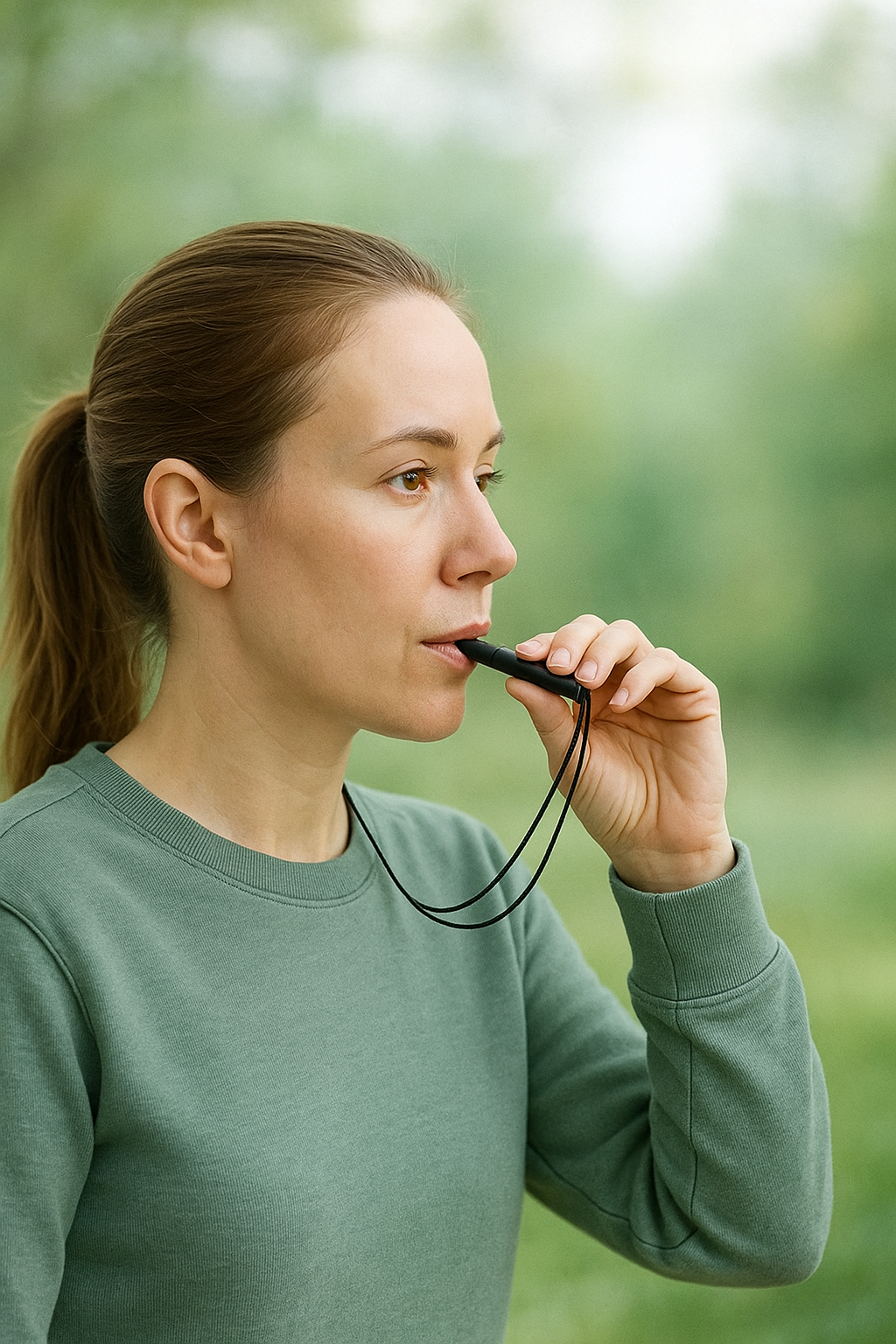 Breathing Necklace with Cotton Core