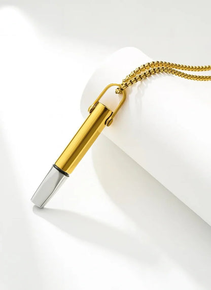 Breathing Necklace with Cotton Core