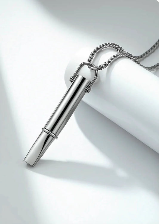 Breathing Necklace with Cotton Core