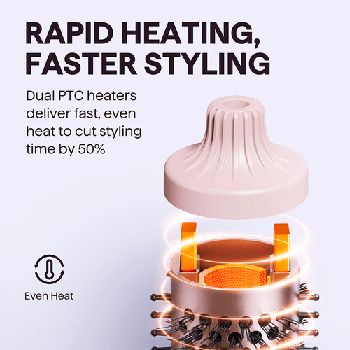 Brosse Wavy Beloria™ – Ondulations naturelles sans effort 